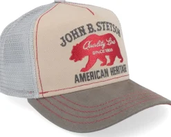 Kids Cap Bear Beige Trucker - Stetson