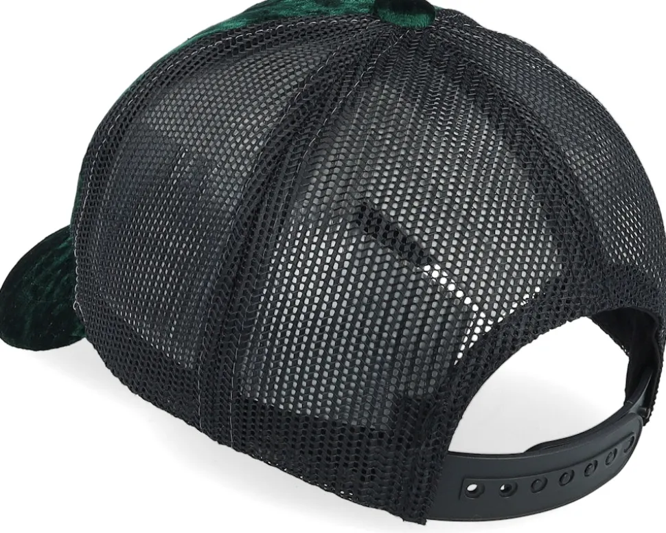 Kids Capybara Sofa Velvet Green/Black Trucker - Calza Pennello