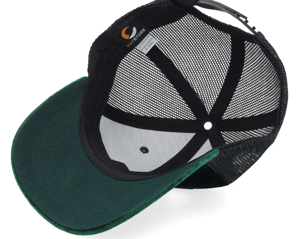 Kids Capybara Sofa Velvet Green/Black Trucker - Calza Pennello