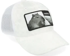 Kids Capybara Sofa Velvet White Trucker - Calza Pennello