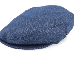 Kids Carl Jr. Herringbone Blue Ear Flap - CTH Ericson