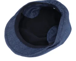 Kids Carl Jr. Herringbone Blue Ear Flap - CTH Ericson