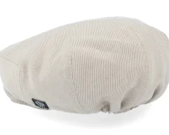 Kids Carl Jr. Slub Kakhi Flat Cap - CTH Ericson