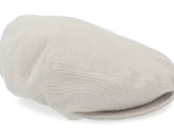 Kids Carl Jr. Slub Kakhi Flat Cap - CTH Ericson