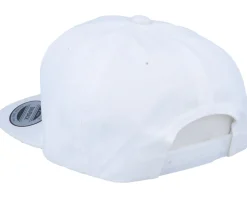 Kids Cat Paw Applique White Snapback - Kiddo Cap