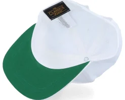 Kids Cat Paw Applique White Snapback - Kiddo Cap