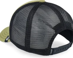Kids Cat Teefs Extinct Olive/Black A-Frame Trucker - Goorin Bros.