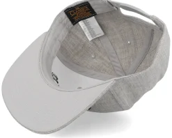 Kids Champ Old English 3d Heather Grey Snapback - Kiddo Cap