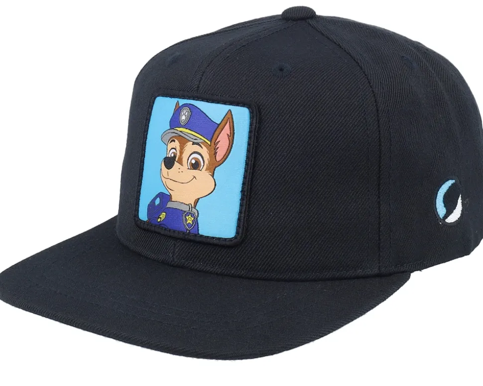 Kids Chase Patch Black Snapback - PAW Patrol