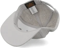 Kids Chef Old English 3d Heather Grey Snapback - Kiddo Cap