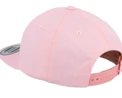 Kids Chenille Panda Patch Pink Snapback - Kiddo Cap