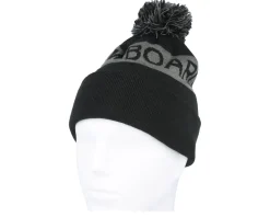 Kids Chester Beanie Black Pom - DC