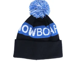 Kids Chester Youth Beanie Black Pom - DC