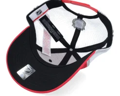 Kids Chicago Blackhawks Lockup Meshback Red/White Trucker - Outerstuff