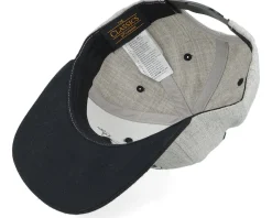 Kids Child Art Heather Grey/Black Snapback - Kiddo Cap