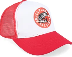 Kids Cirkel Grisjävel Classic Red/White Trucker - Skillfish
