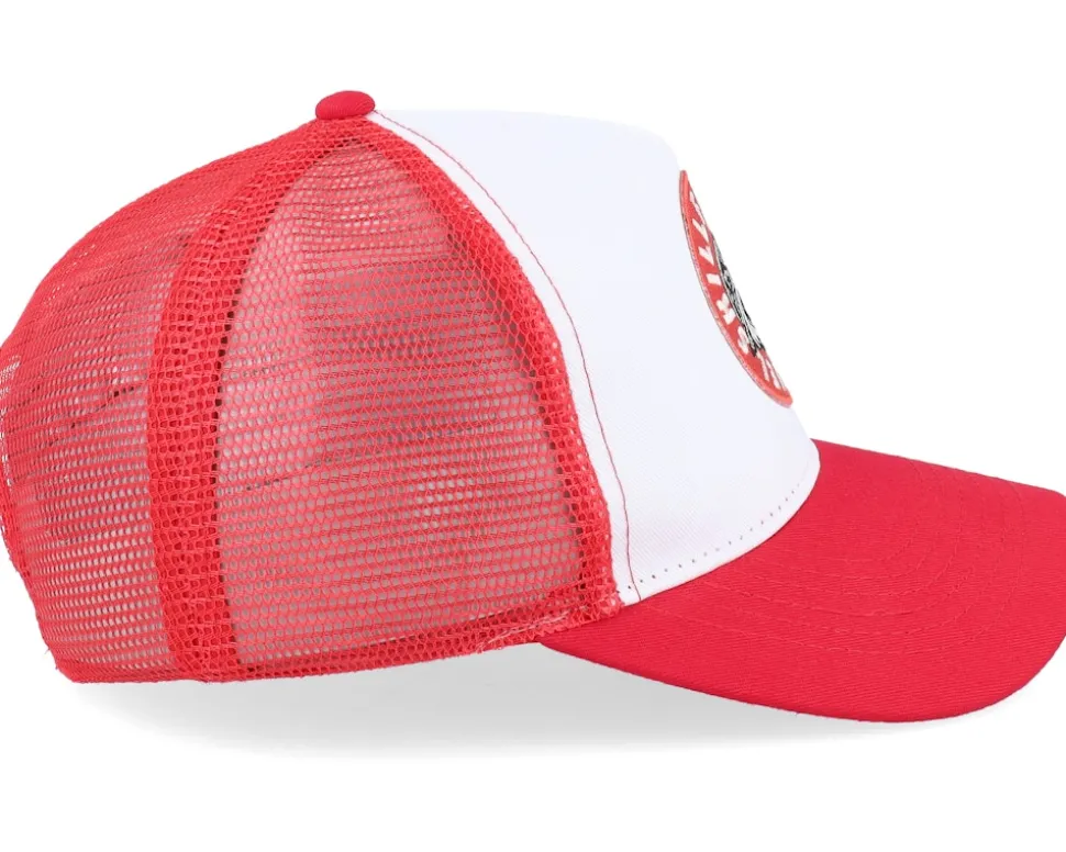 Kids Cirkel Grisjävel Classic Red/White Trucker - Skillfish