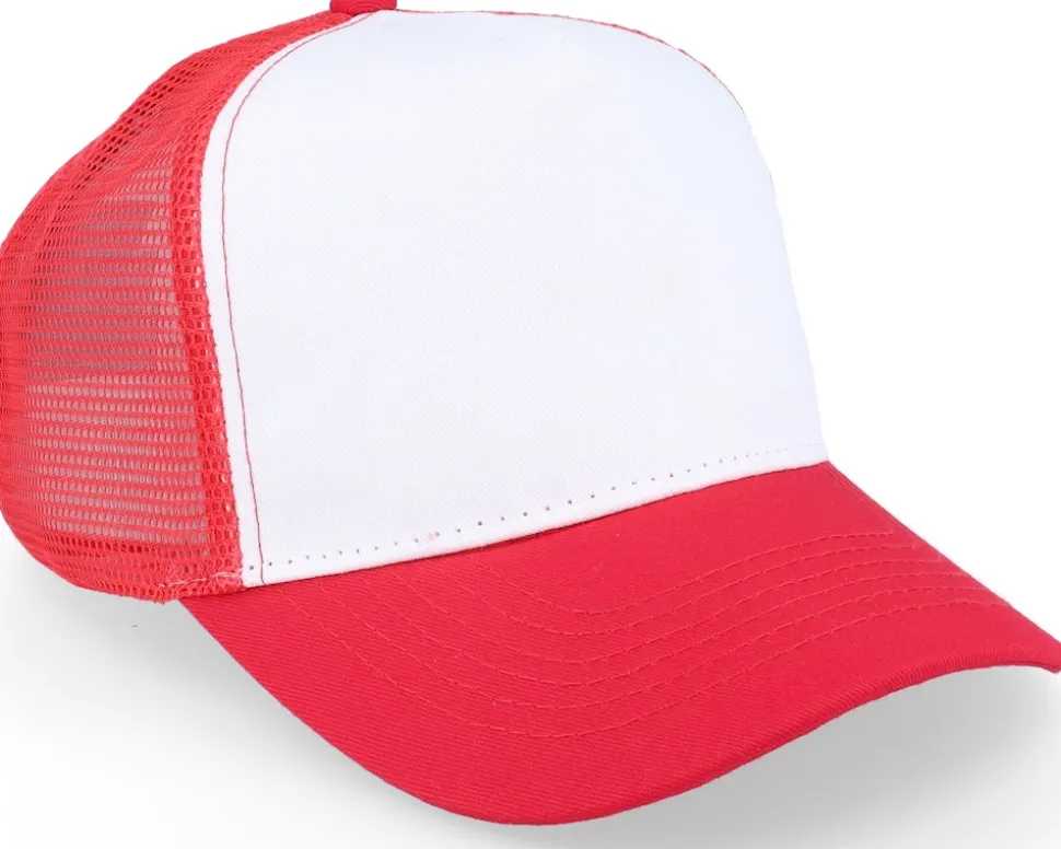 Kids Classic Red/White Trucker - Beechfield