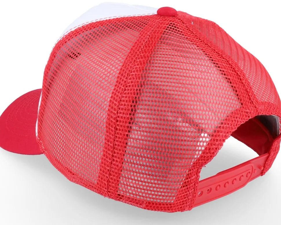 Kids Classic Red/White Trucker - Beechfield