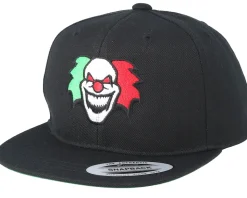 Kids Clown Black Snapback - Kiddo Cap