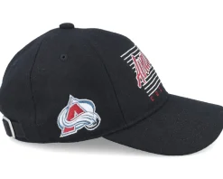 Kids Colorado Avalanche Retro Wooly Black Dad Cap - Outerstuff