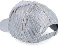 Kids Colorful Deer Big Patch Light Grey Trucker - Kiddo Cap