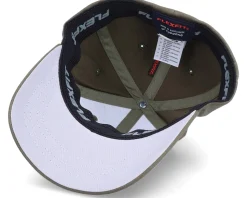 Kids Concrete Mixer Truck Olive Flexfit - Kiddo Cap