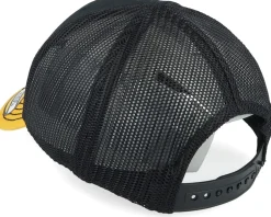 Kids Construction Cap Black/Yellow Trucker - John Deere