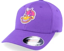 Kids Cool Duck Grin Purple Flexfit - Kiddo Cap