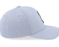 Kids Cool Duck Patch Heather Grey Adjustable - Kiddo Cap
