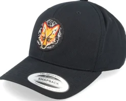 Kids Cool Fox Black Adjustable - Kiddo Cap
