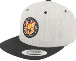 Kids Cool Fox Heather Grey/Black - Kiddo Cap