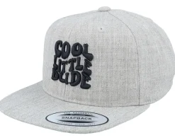 Kids Cool Little Dude Heather Grey Snapback - Iconic