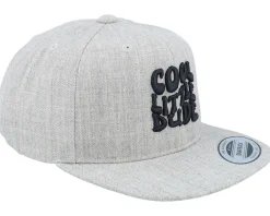 Kids Cool Little Dude Heather Grey Snapback - Iconic
