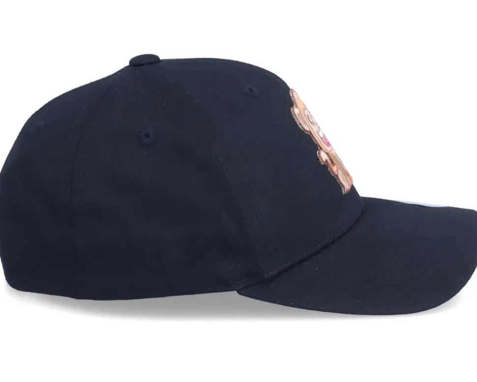 Kids Cool Monkey Black Adjustable - Kiddo Cap