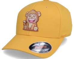 Kids Cool Monkey Yellow Flexfit - Kiddo Cap