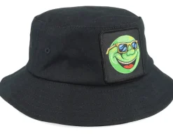 Kids Cool Smile Ball Black Bucket - Kiddo Cap
