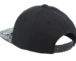Kids Coolest Kid In Town Black/Paisley Snapback - Kiddo Cap