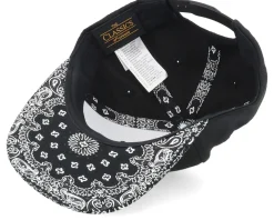 Kids Coolest Kid In Town Black/Paisley Snapback - Kiddo Cap