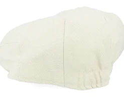 Kids Cotton Beige Flat Cap - Jaxon & James