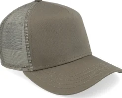 Kids Cotton Olive A-Frame Trucker - Stetson
