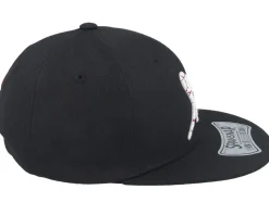 Kids Crackle Cap Black Snapback - Bauer