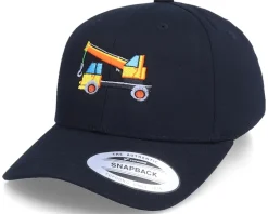 Kids Crane Vehicle Black Adjustable - Kiddo Cap