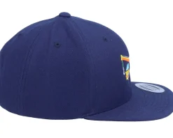 Kids Crane Vehicle Navy Snapback - Kiddo Cap