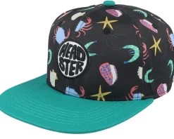 Kids Crusta-sea Black Snapback - Headster