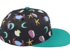 Kids Crusta-sea Black Snapback - Headster