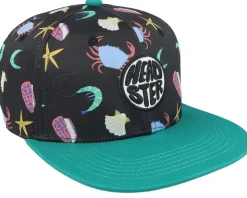 Kids Crusta-sea Black Snapback - Headster