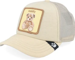 Kids Cuddle Time Khaki A-Frame Trucker - Goorin Bros.