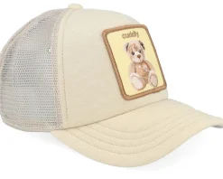 Kids Cuddle Time Khaki A-Frame Trucker - Goorin Bros.