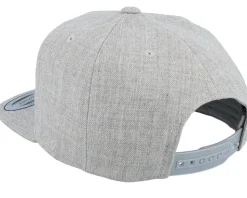 Kids Cute Baby Cow Grey Snapback - Kiddo Cap